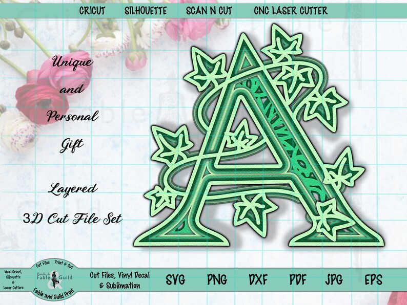 Free Free 301 3D Mandala Letters Cricut SVG PNG EPS DXF File