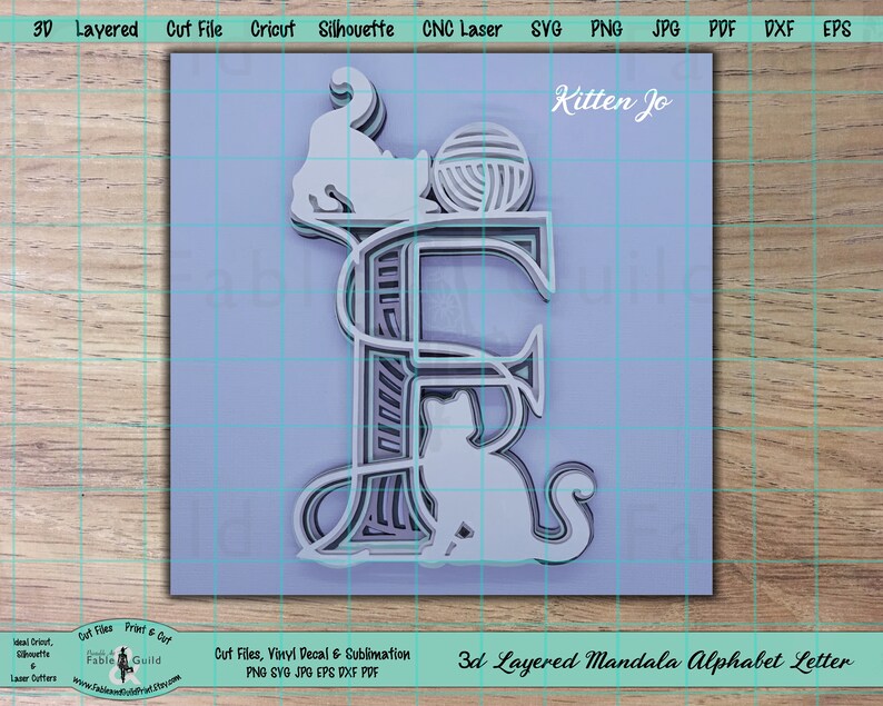 Free Free 241 Cricut Mandala Letters SVG PNG EPS DXF File