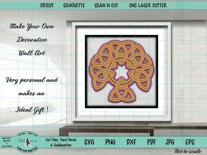 Download Tree of Life SVG Celtic Trinity Knot layered SVG 3D Cricut ...