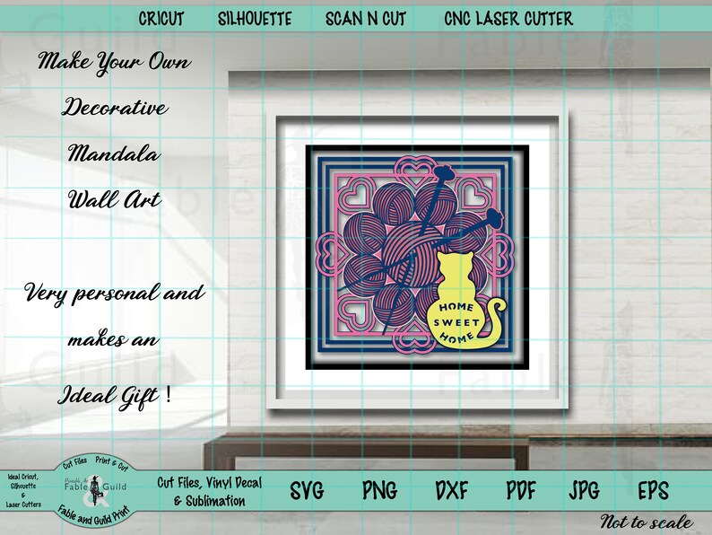 Free Free 337 Layered Cat Mandala Svg SVG PNG EPS DXF File