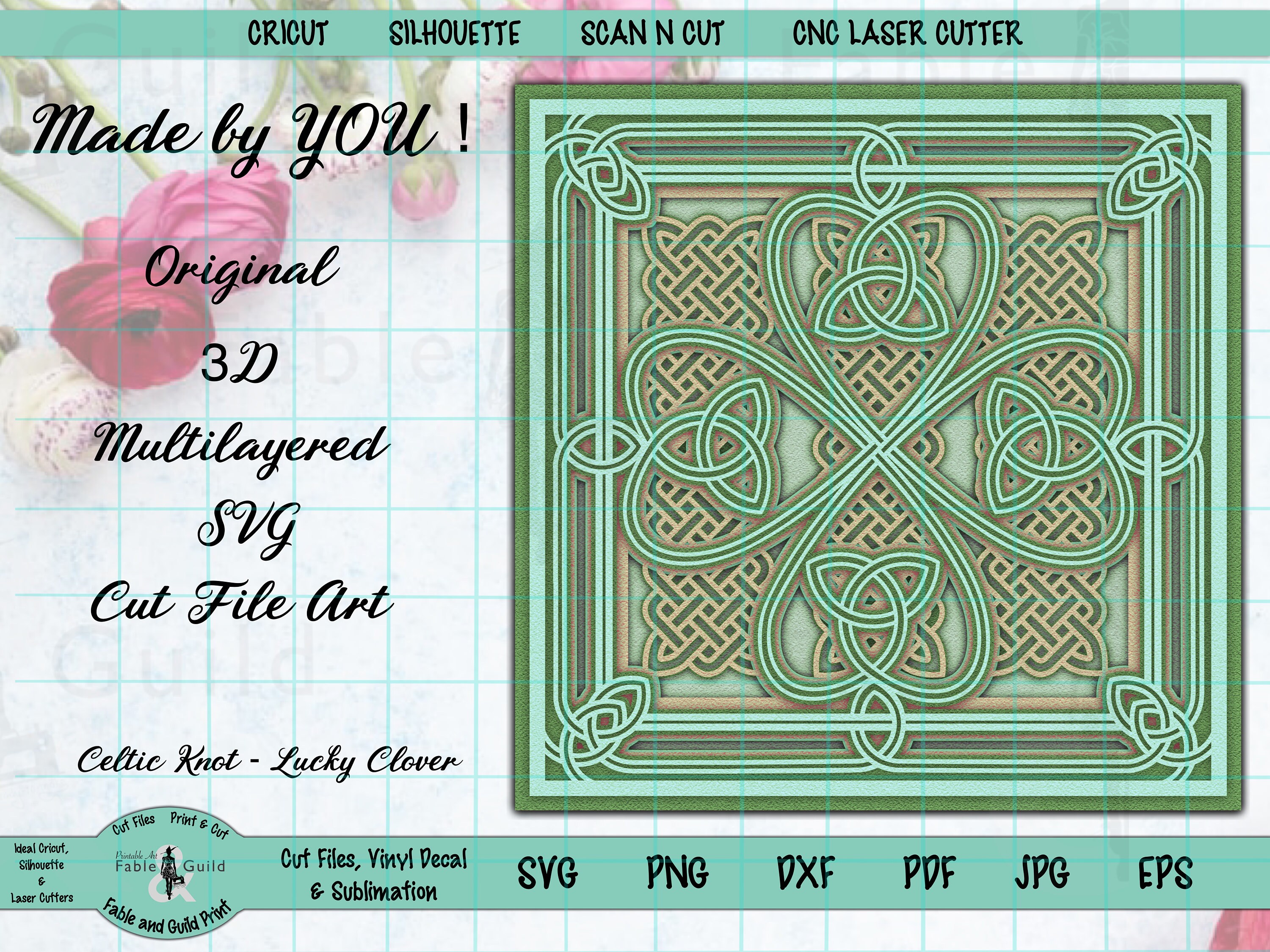 Download 3D Multi Layered Letters Svg Free - Layered SVG Cut File