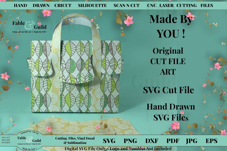 Purse Favor Box SVG Cut File Project for Cricut Cardstock Etsy