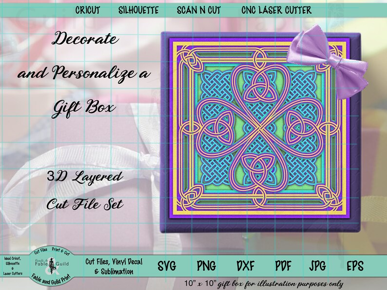 Download 3d Multi Layered Cricut Cut File SVG Four Leaf Clover ...