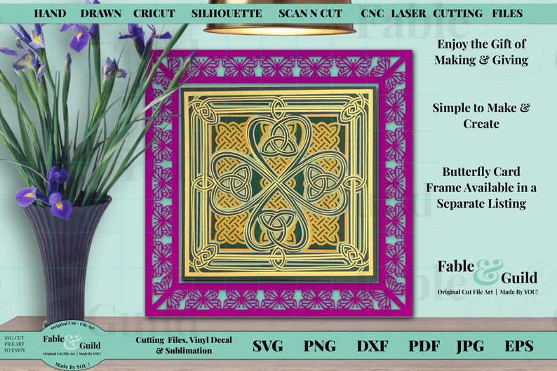 Download 3d Multi Layered Cricut Cut File SVG Four Leaf Clover ...