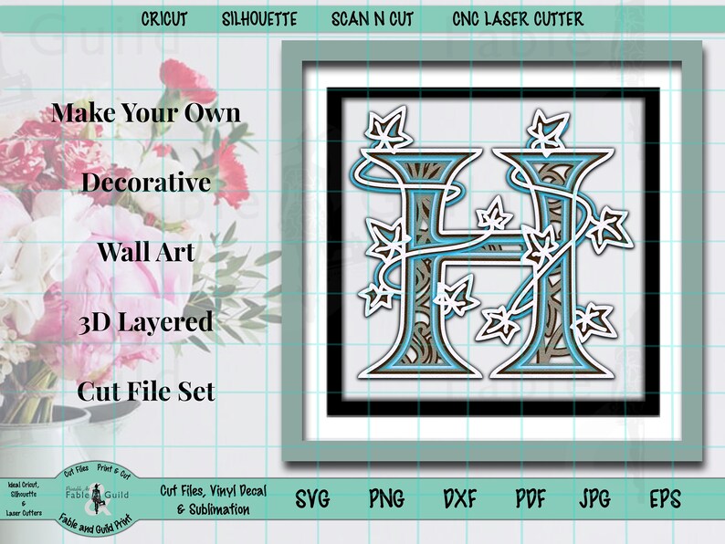 Free Free 3D Mandala Letters Cricut 520 SVG PNG EPS DXF File