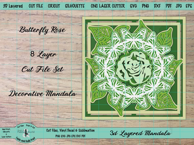 Free Free 265 Layered Mandala For Cricut SVG PNG EPS DXF File
