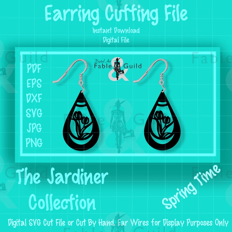 Free Free Flower Leather Earrings Svg 254 SVG PNG EPS DXF File