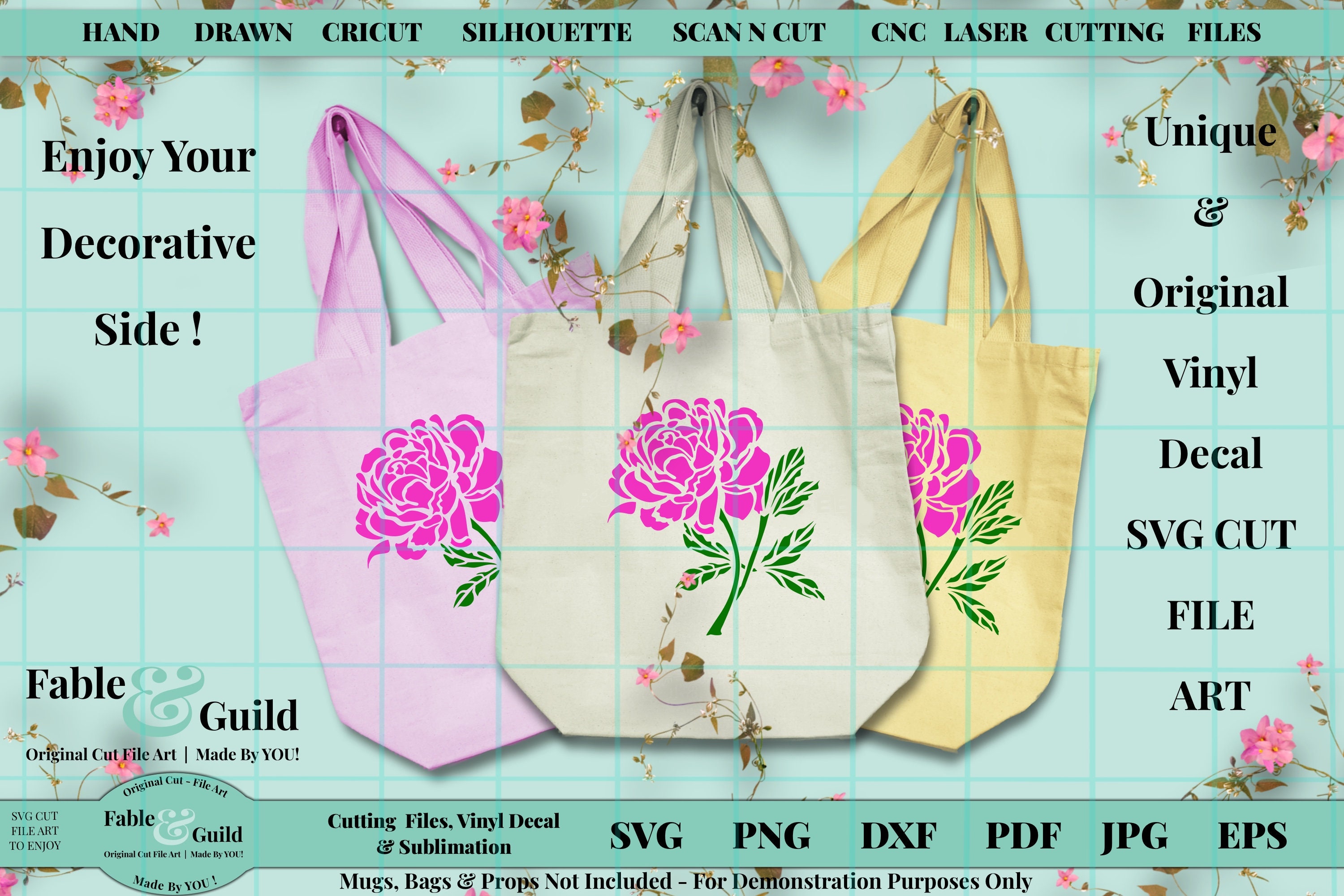 Download Flower SVG Tumbler SVG Vinyl Decal Svg Mothers Mom Flower ...