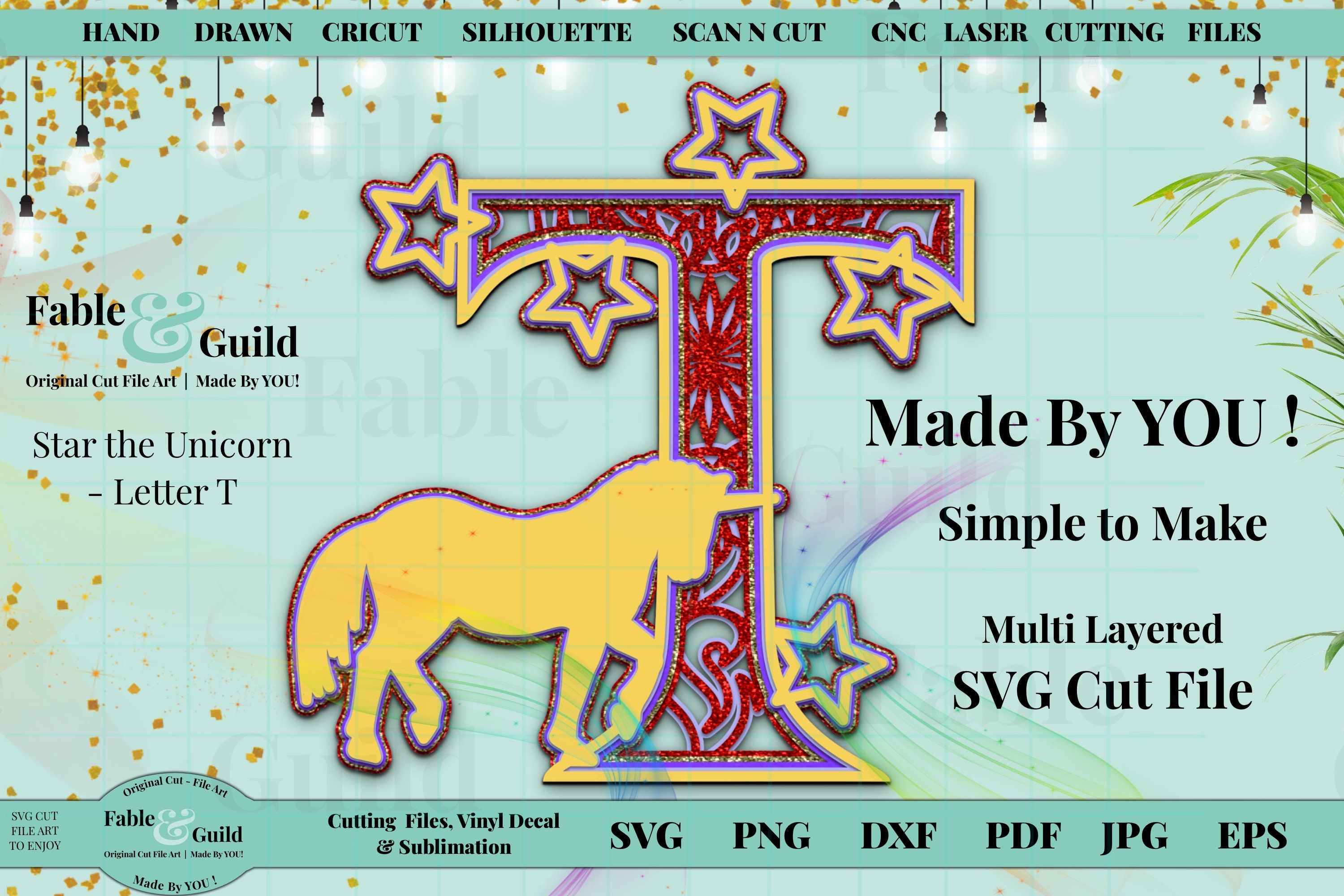 Free Free 3D Mandala Unicorn Svg 920 SVG PNG EPS DXF File