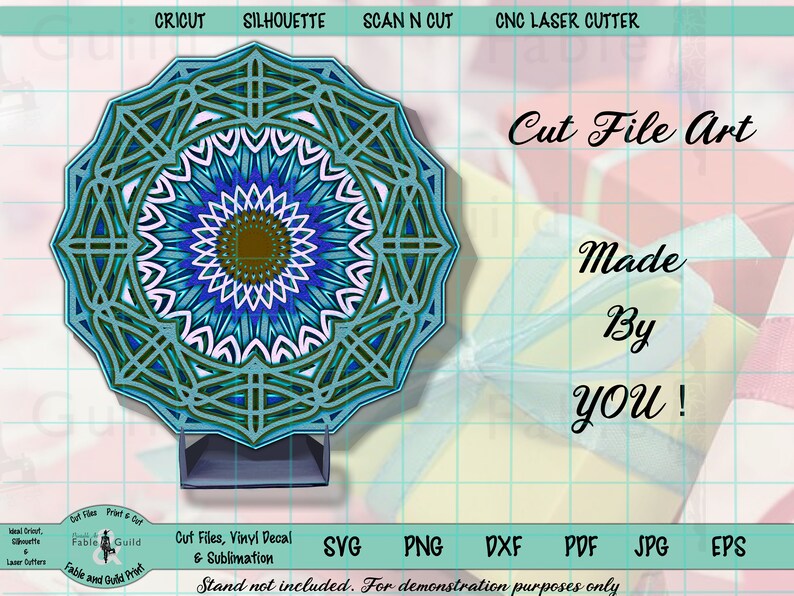 Free Free 3D Mandala Svg Files For Cricut 920 SVG PNG EPS DXF File