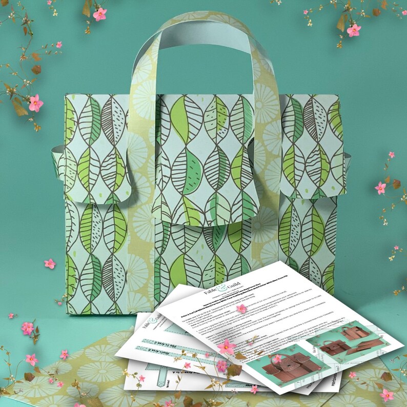 Purse Favor Box SVG Cut File Project for Cricut Cardstock Etsy