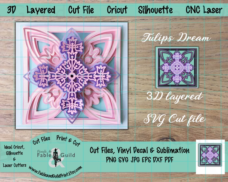 Free Free Cricut Mandala Wood 250 SVG PNG EPS DXF File