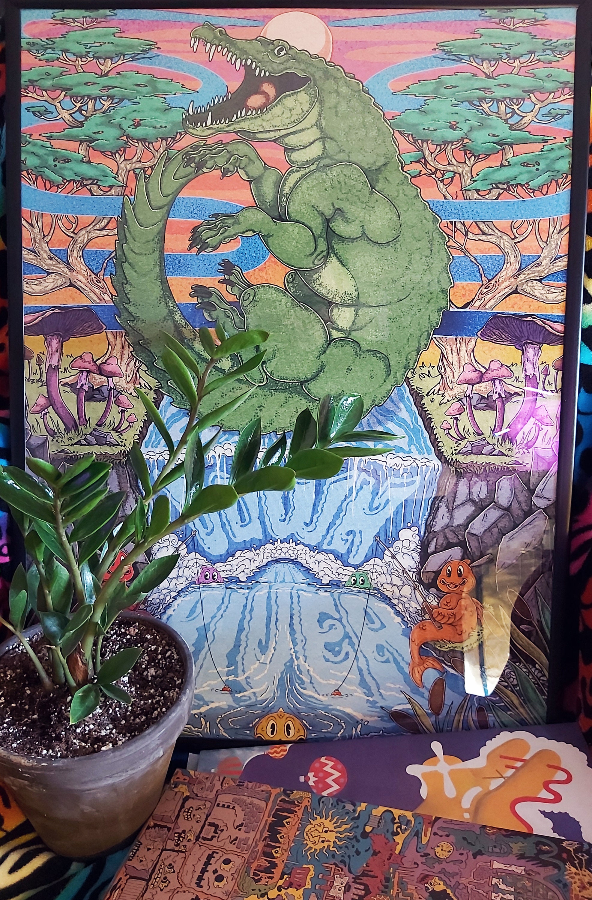 THE RIVER King Gizzard Inspired High Quality Giclée Art Etsy Australia