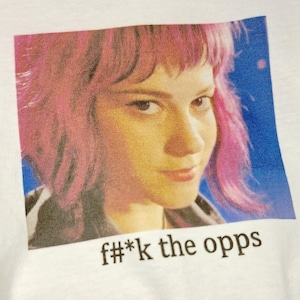 Camp Dropout &quot;Ramona Flowers f##k the opps&quot; T-shirt - streetwear / boyfriend gift / birthday gift / trucker hat / Atlanta Ga deadstock.