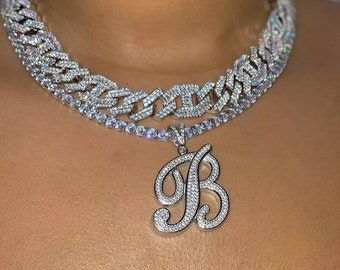 Iced Out Initials - Etsy