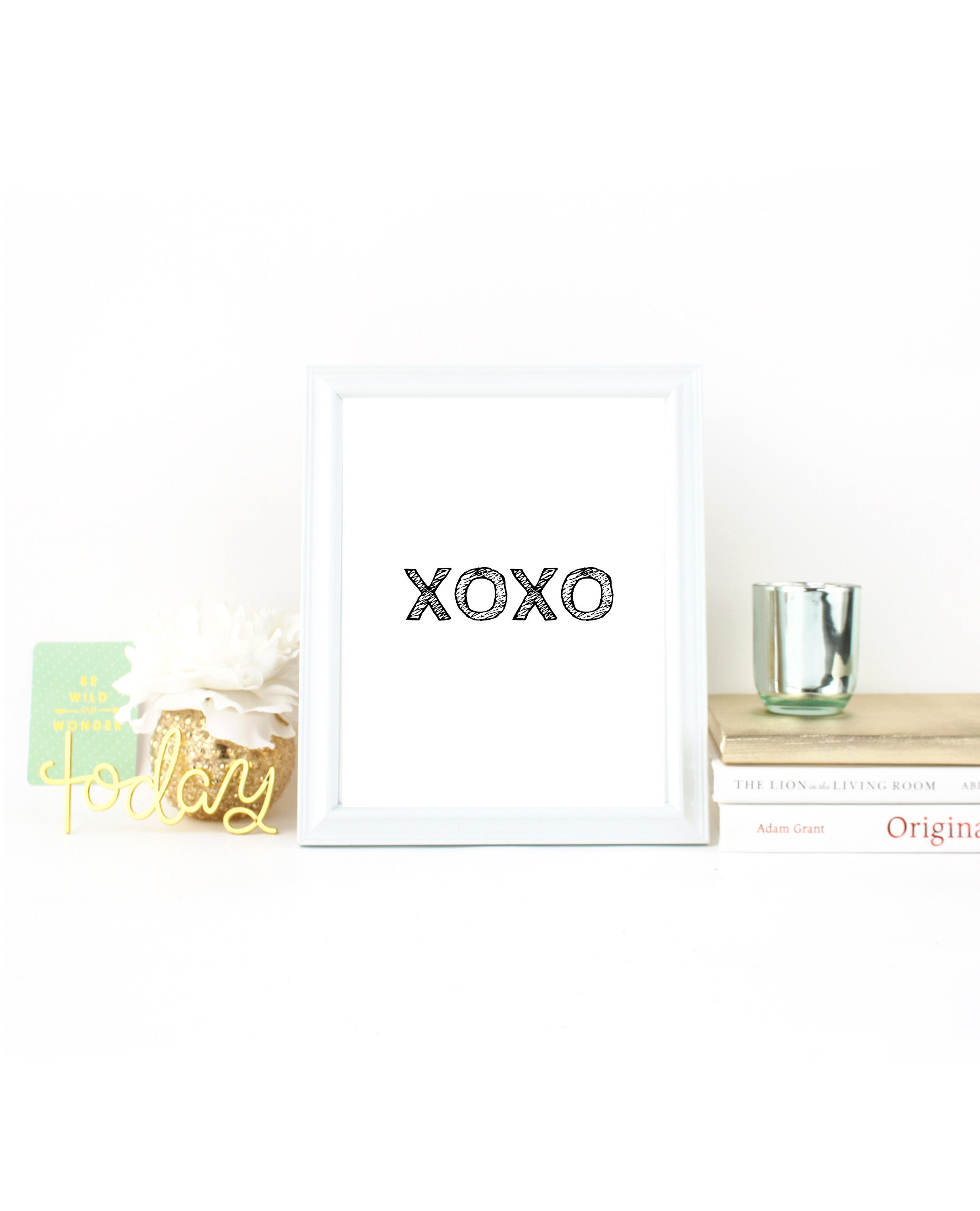 Xoxo Wall Art Room Decor Wall Art Decor Bedroom Wall Art Etsy