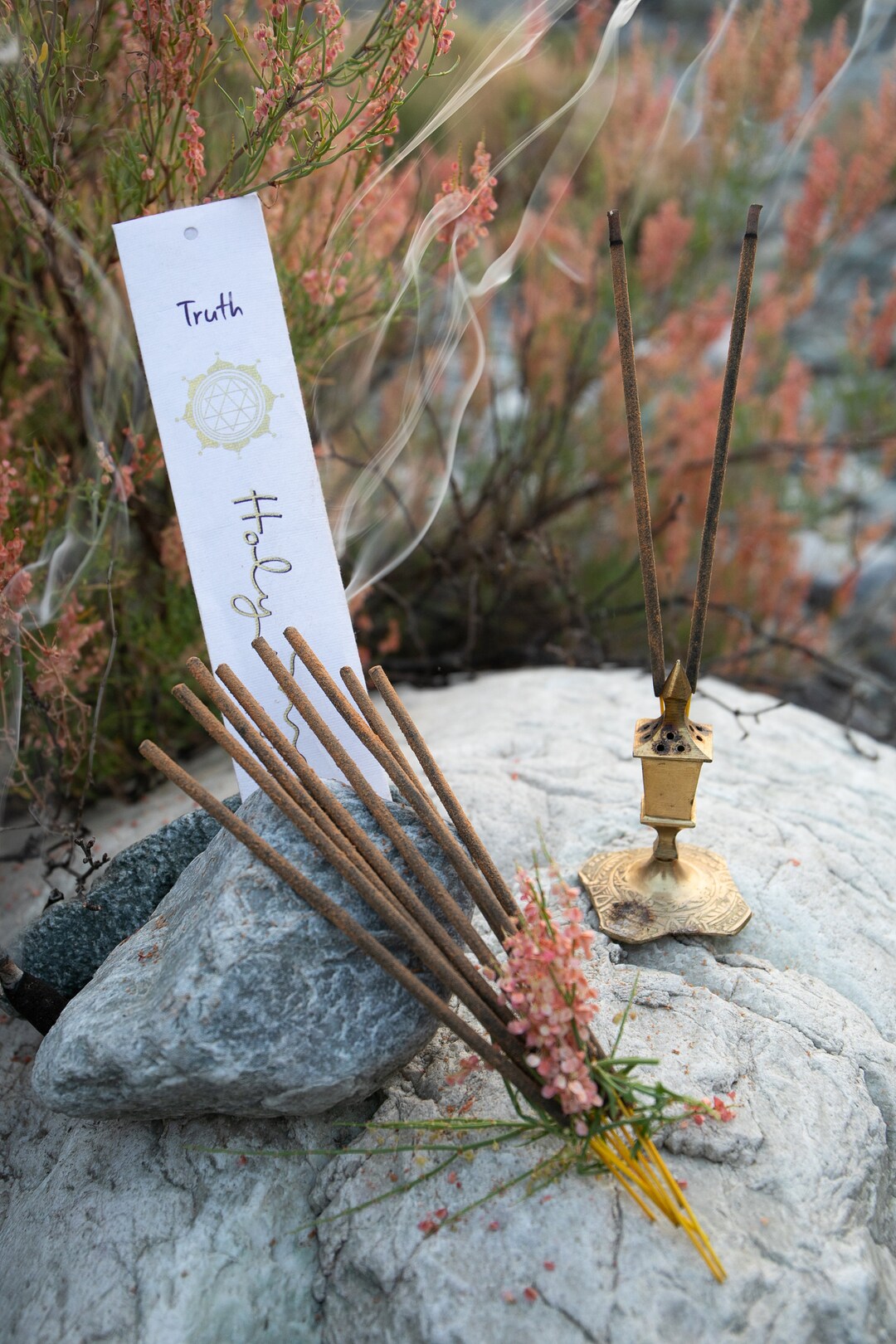 1 X TRUTH Holy Smoke Eco Incense Packet Natural Incense Non Toxic