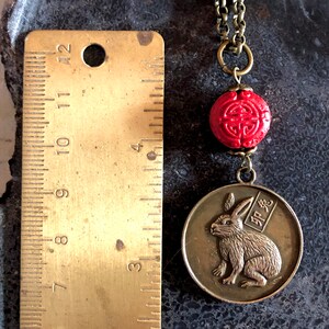 LONGEVITY Rabbit - 2023 Year of the Rabbit - Good Luck Hare - Chinese ...