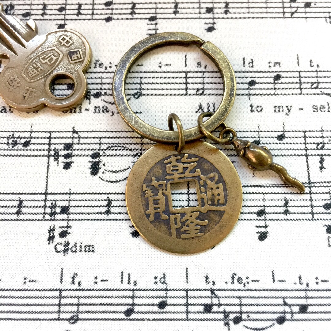 YEAR of the RAT - Key Ring - Lunar New Year - Good Luck - New Home Gift ...