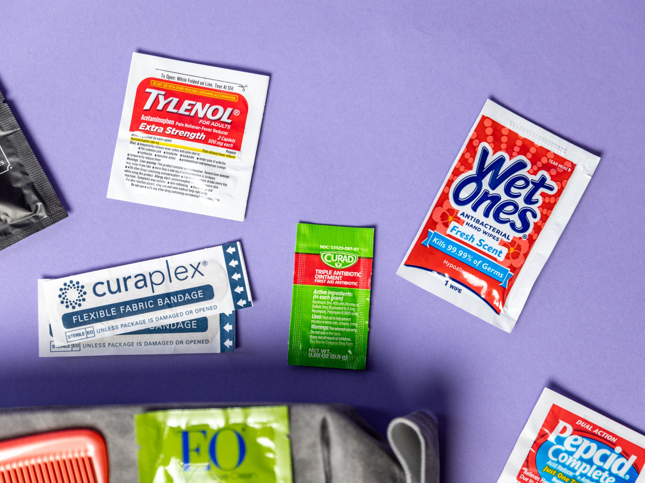 emergency toiletry kit