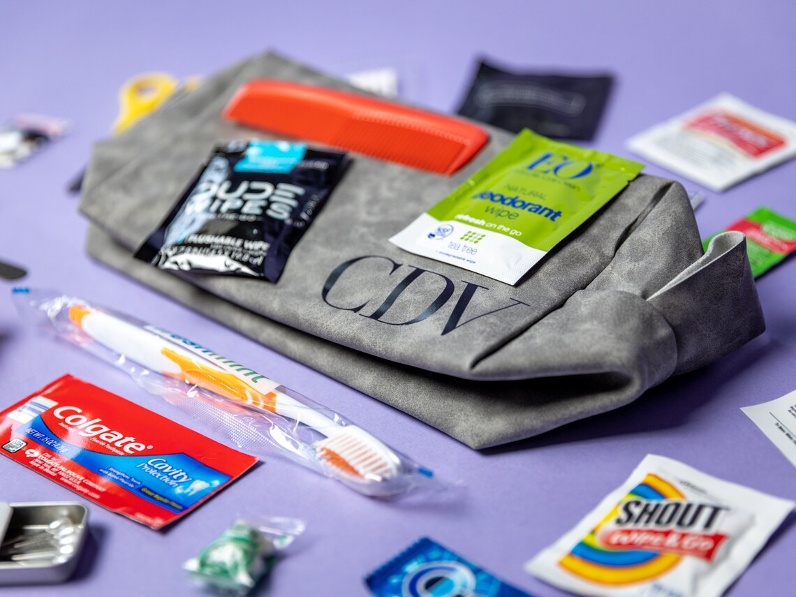 emergency toiletry kit