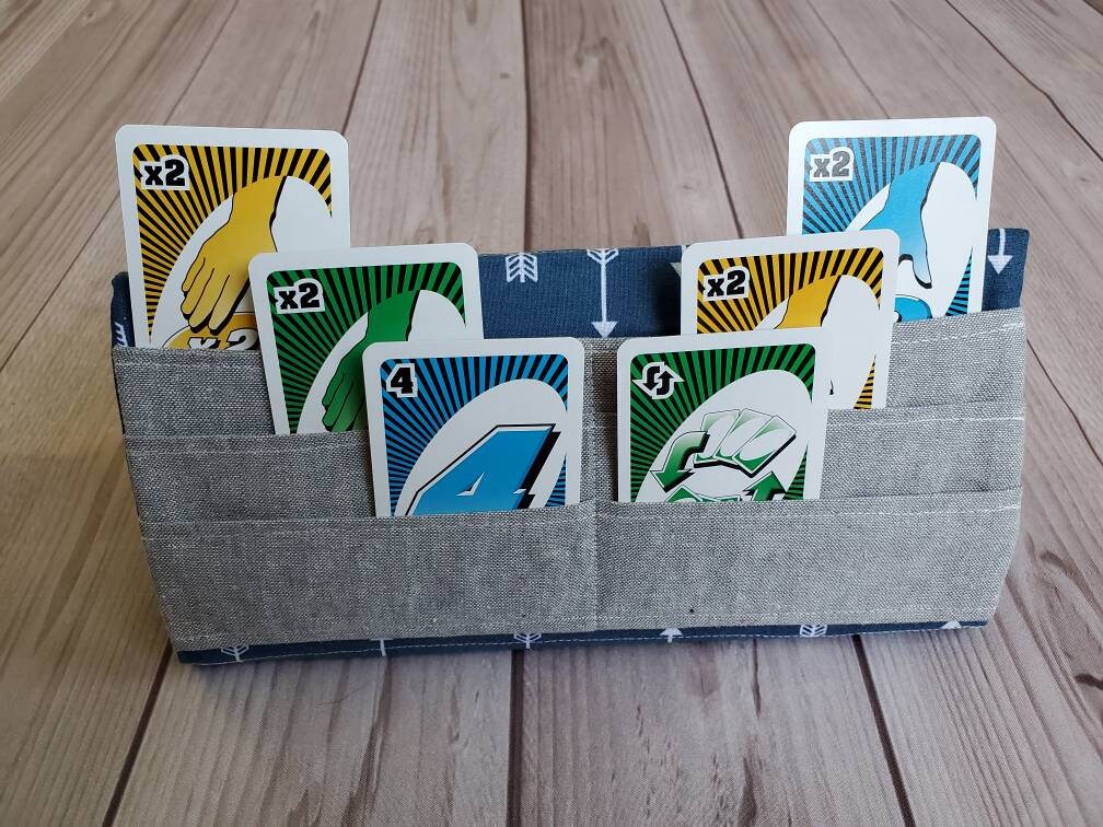 Playing card holder // board game // storage // caddy // tote Etsy