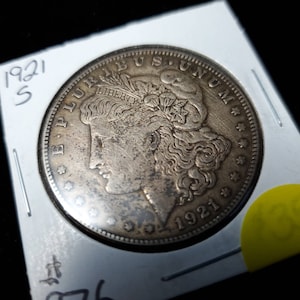 1921 S Silver Morgan Dollar Lot#976 Regular 46