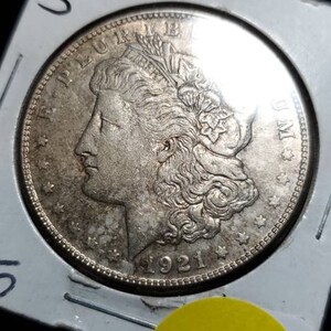 1921 S Silver Morgan Dollar Lot#985