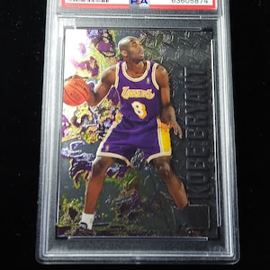 KOBE BRYANT - 1996  Fleer Metal  - Certified PSA 9 - Rookie Card lot #181   Regular 169