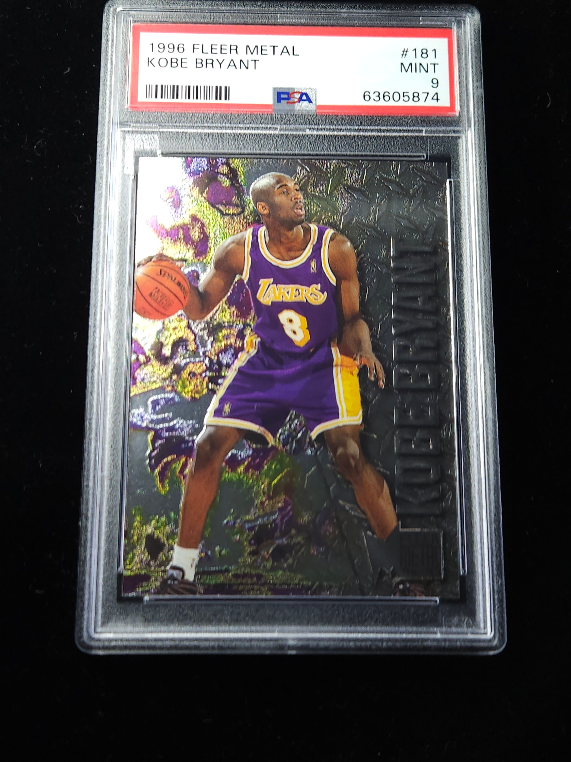 1996-97 Fleer Metal Kobe Bryant #181 Rookie RC LA Lakers