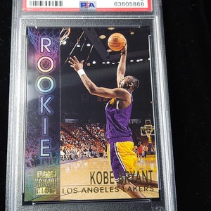 KOBE BRYANT - 1996 Stadium Club Rookies 2 #R9 - Certified PSA 9 - Rookie Card lot #55 Regular 169