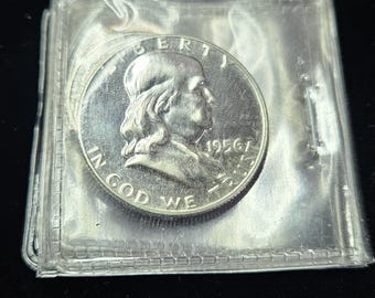 1956  Silver Proof Mint Set- Franklin Type II - Rare  Gem Coins   - Regular 149 -   lot # 54
