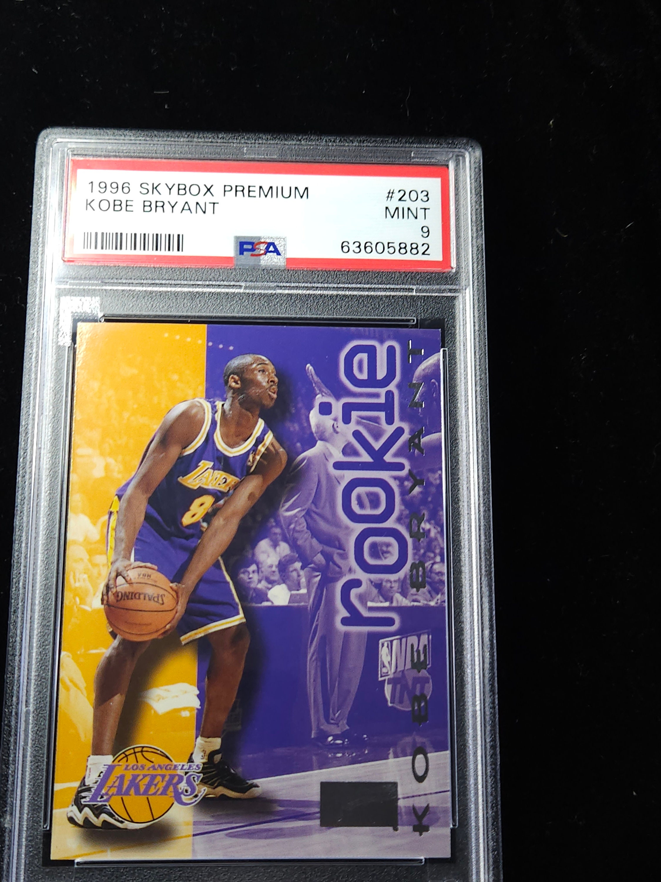 Kobe Bryant #8 Los Angeles Lakers Alternate 1996-97 Vintage Jersey Blue 44  Small