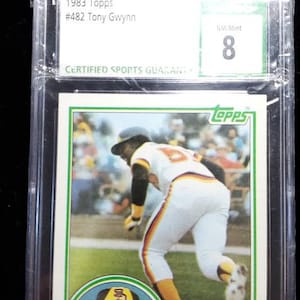 Lot Detail - TONY GWYNN'S PAIR OF 1984 AND MID-1990'S SAN DIEGO