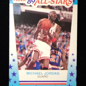 fleer 89 all stars michael jordan