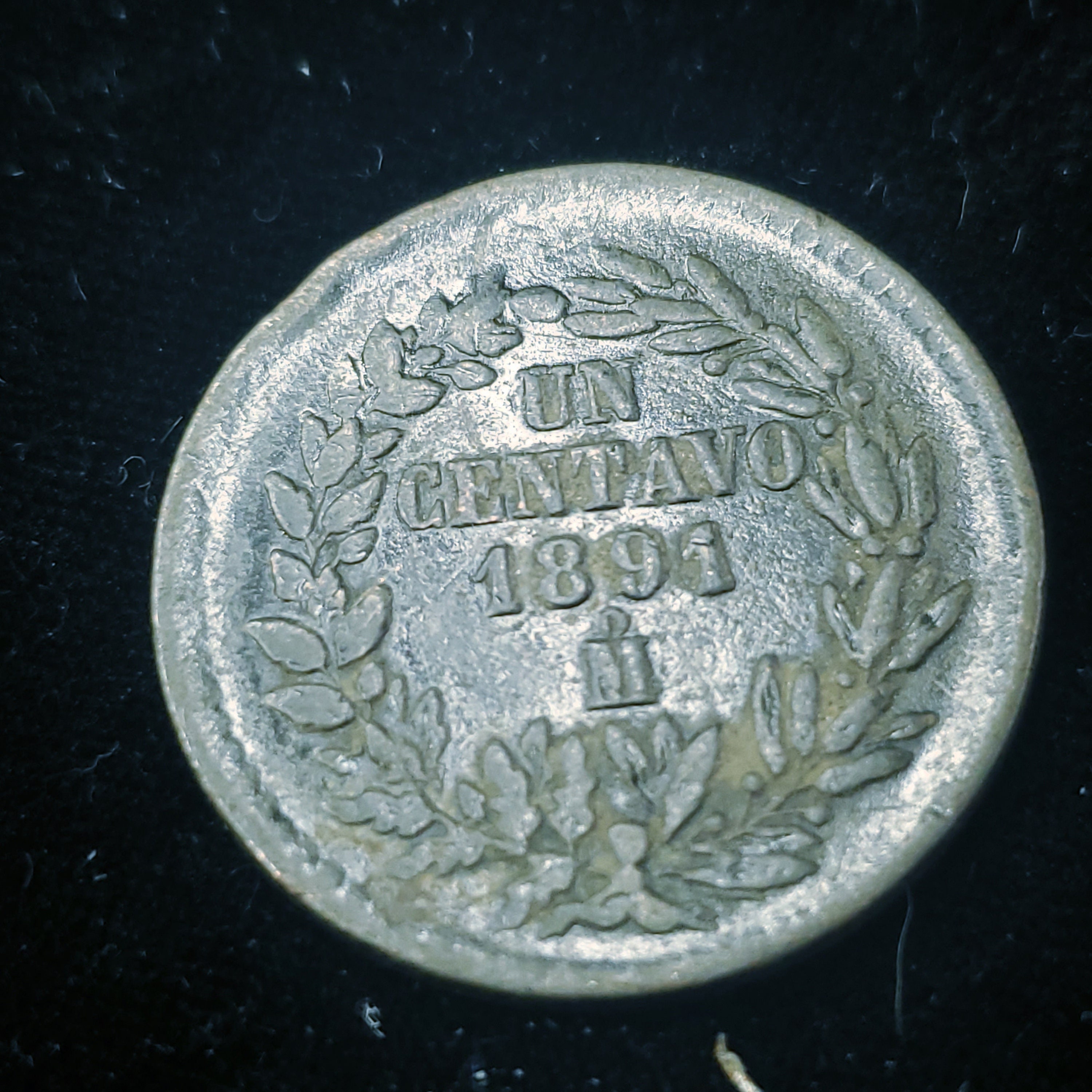 Un Centavo de 1891 - México VF/XF - ¡Moneda rara! Lote regular n.° 462 -  Etsy México