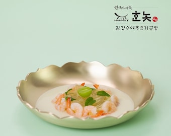 Hannot Original / Salad Bowl 223mm / Bangjja Yugi / Artisan Kyung-su Kim /  Handmade 