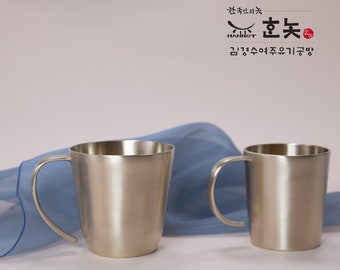 Hannot Original / Mug Cups / 3 Sizes / Bangjja Yugi / Artisan Kyung-Su Kim / Handmade