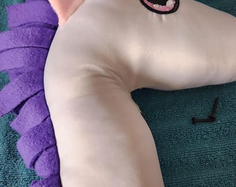 Hobby horse heads to mount on Dowel. Horse, unicorn  dragon toy plushie to ride ages 5 up DOWEL NOT INCLUDED.  please read description