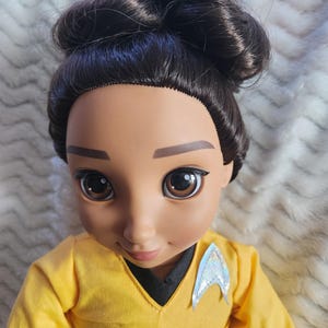 star Trek original series strange new worlds uniform for 18 inch doll ILY Disney American Girl My Life Etc 3 colors plus Tribble
