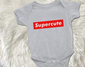 supreme newborn clothes