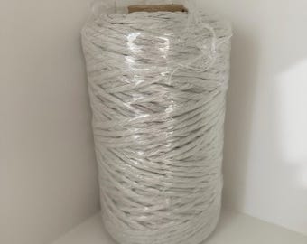 Macrame single twist cotton, 5mm macrame cord, Macrame supplies, New macrame string