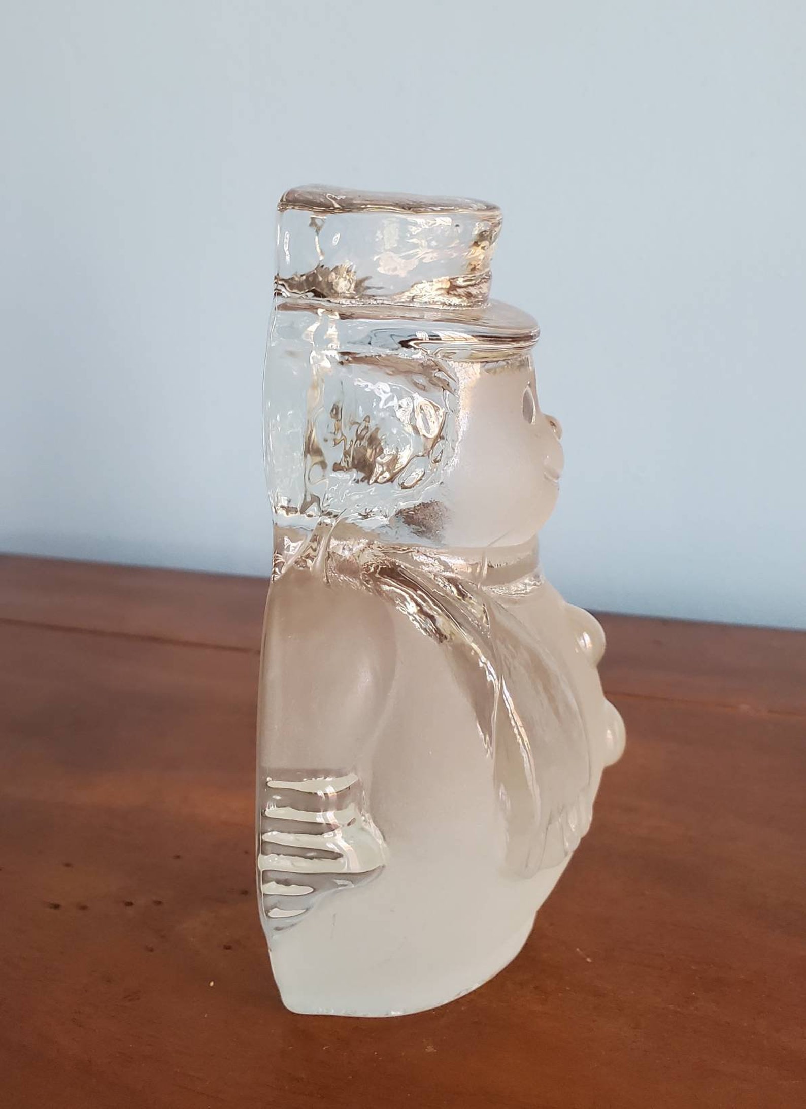 Viking Glass Snowman | Etsy