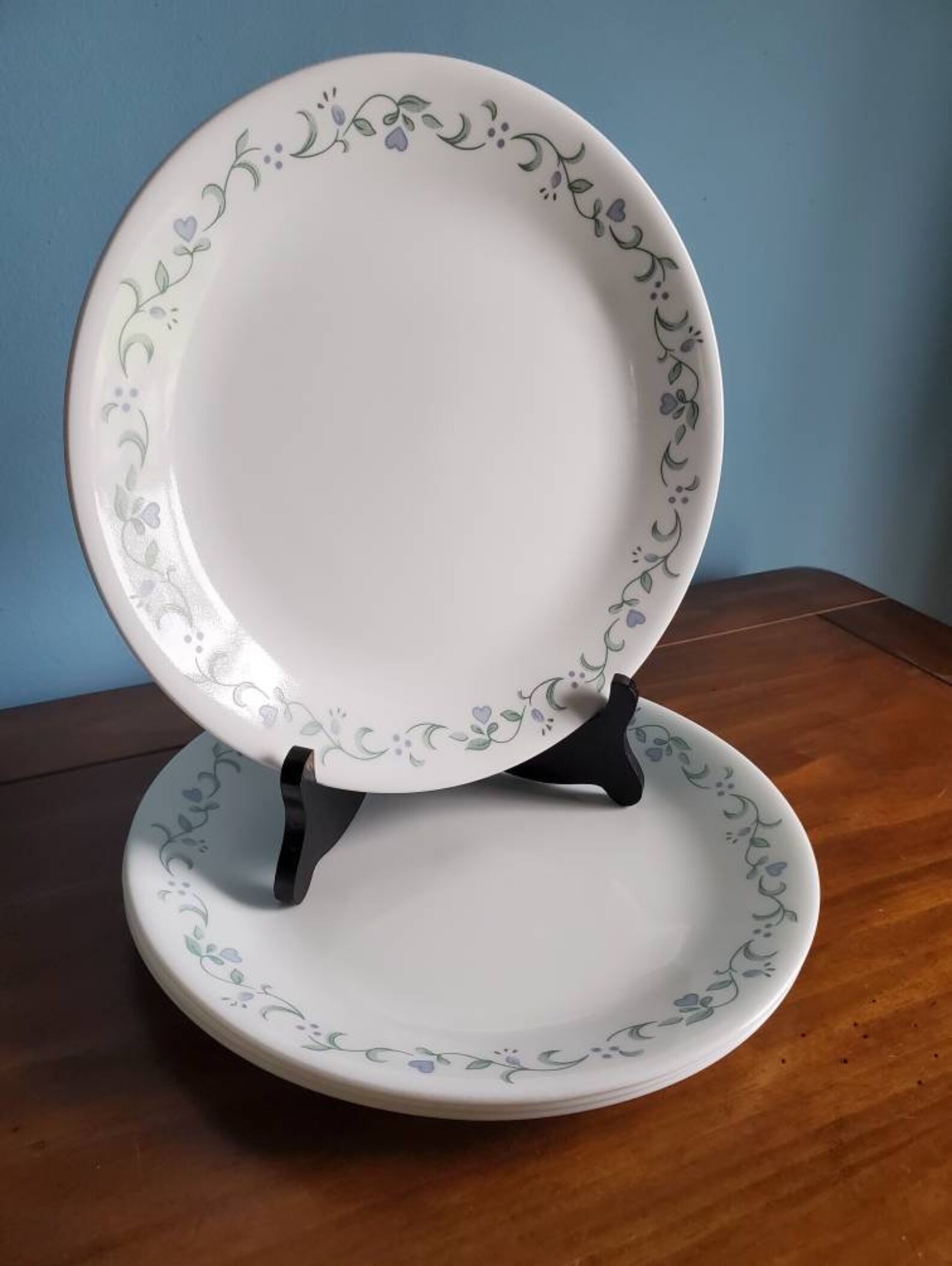 Corelle Country Cottage Dinner Plate Set of Four Etsy
