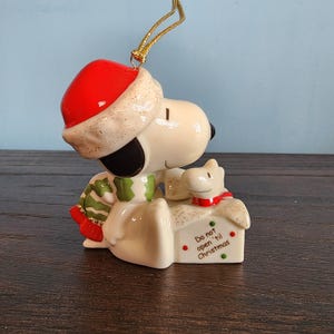2023 Lenox Peanuts Snoopy Ringing Bell Ornament - Etsy