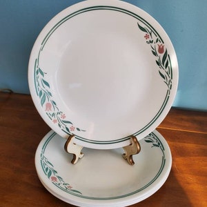 Corelle Rosemarie Bread Plate Set