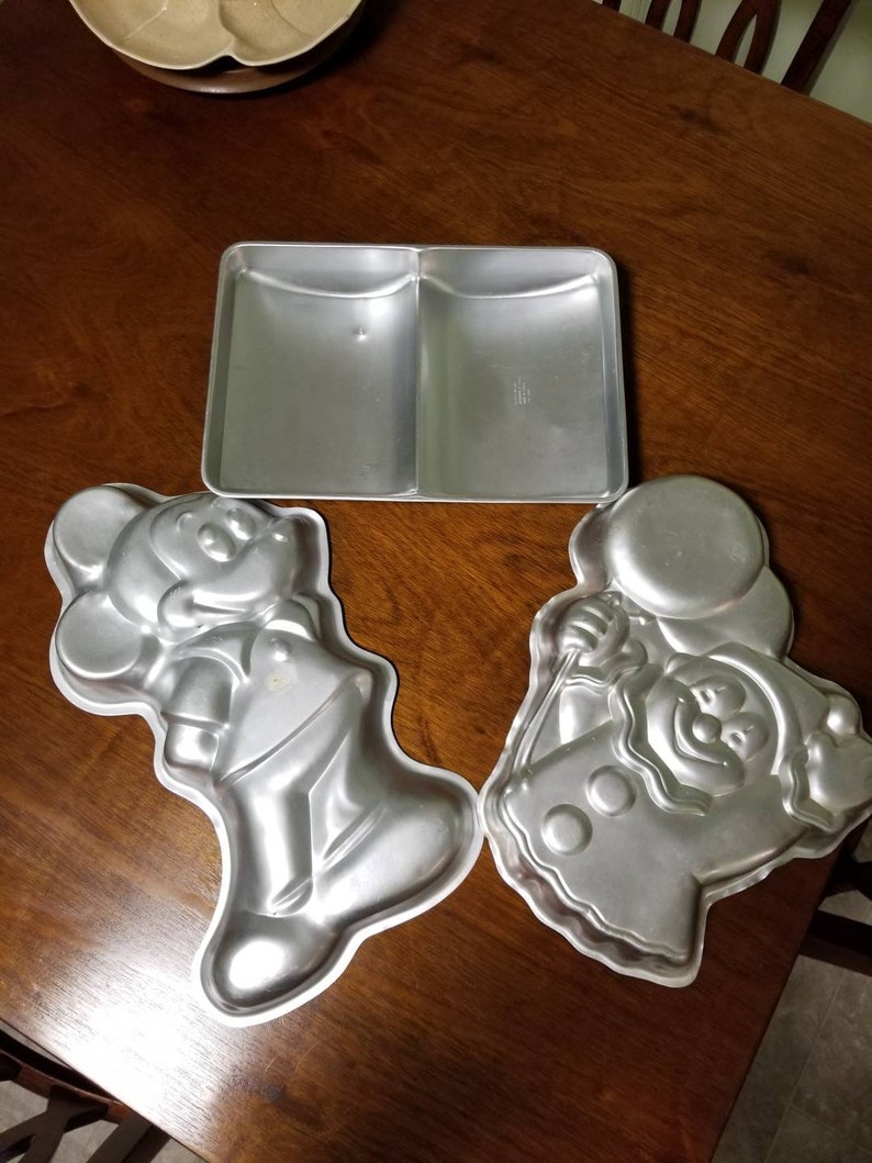 Vintage Wilton Cake Pans Lot of 6 Etsy