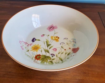 Vintage Mikasa Summer Medley Serving Bowl 9"