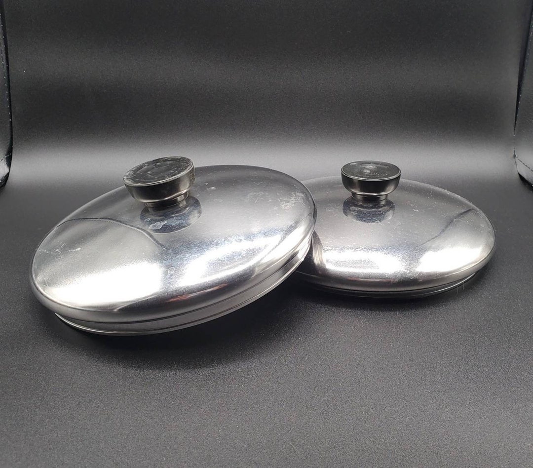 Revereware Replacement Pot Lids Set of Two Etsy