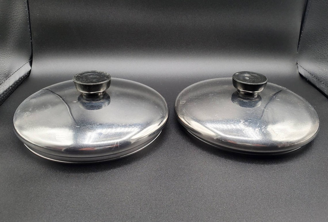 Revereware Replacement Pot Lids Set of Two Etsy